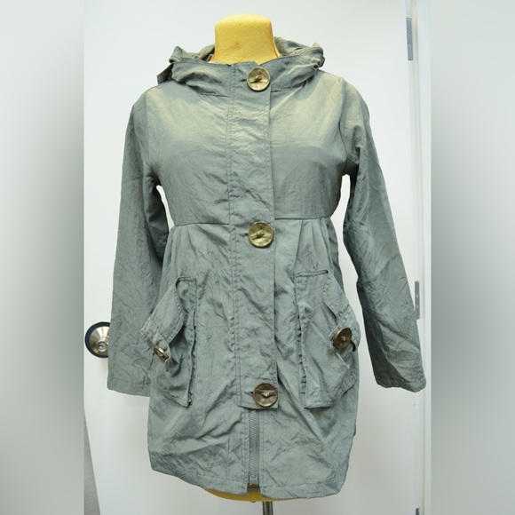 Stylish Gray Women's Jacket - Picture 1 of 4